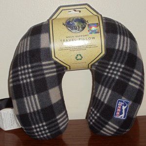Neck support travel pillow w/PGA tour logo New